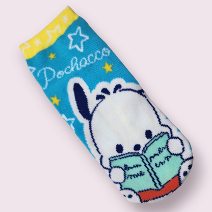 Pochacco Reading Ankle Socks