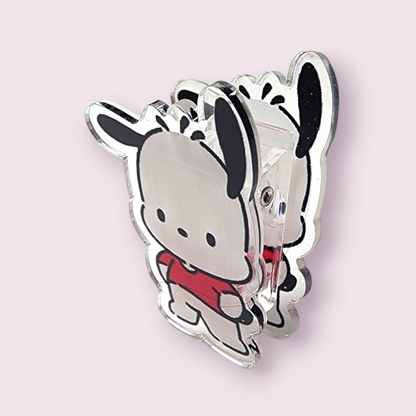 Pochacco Red Shirt Acrylic Paper Clip