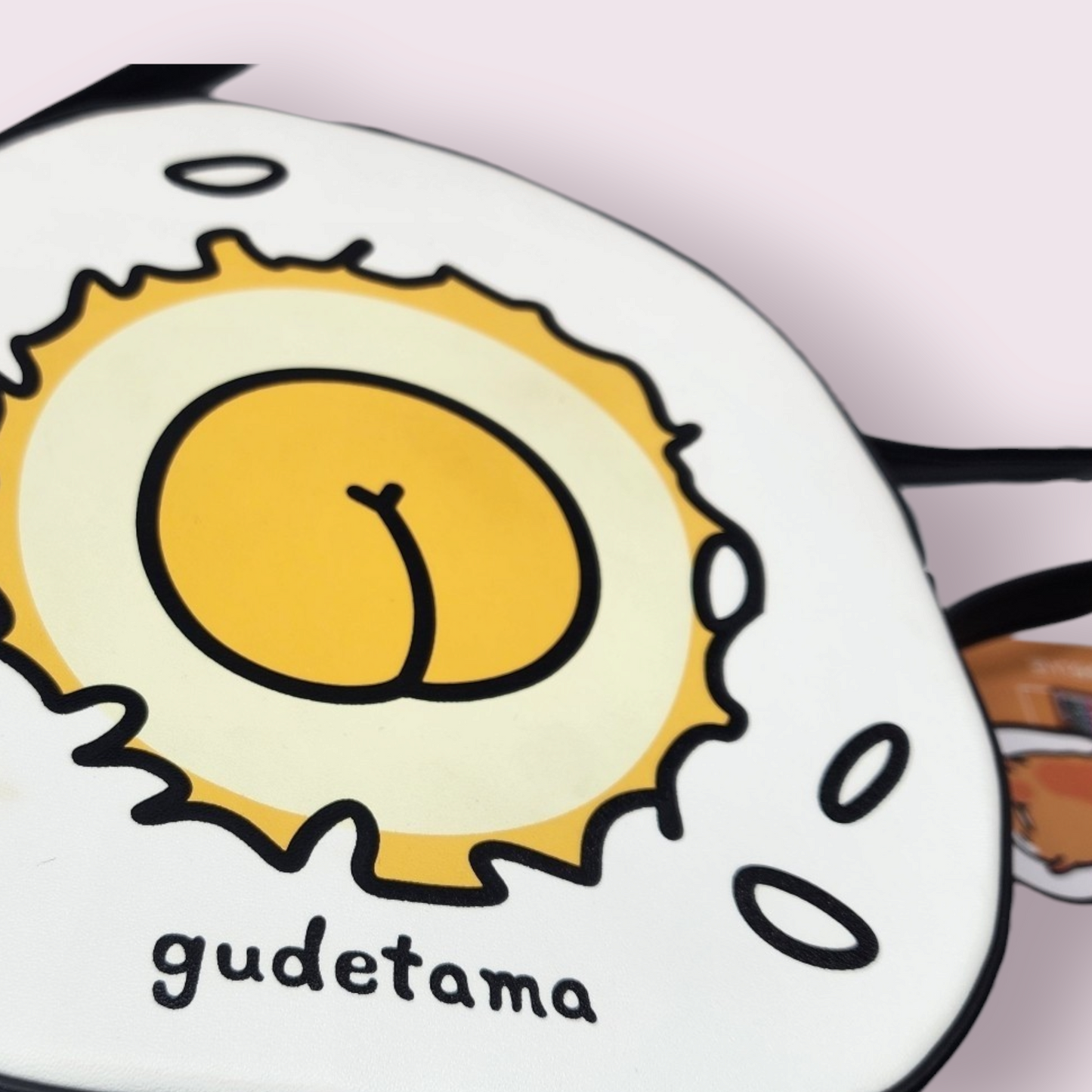 Gudetama Lazy Egg x Ao Wei La Funny Crossbody Purse Bag