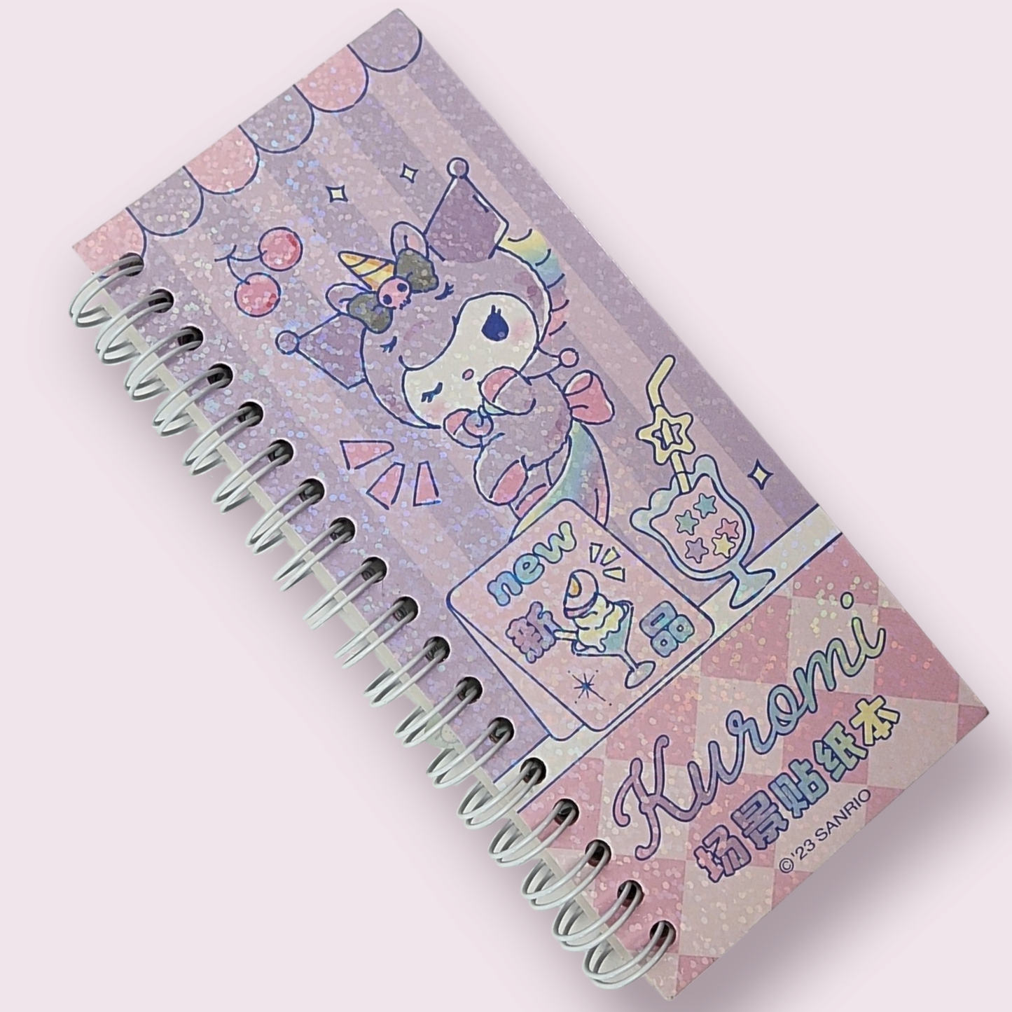 Kuromi Unicorn Sparkle Sticker Book