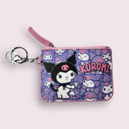 Kuromi Keychain Wallet