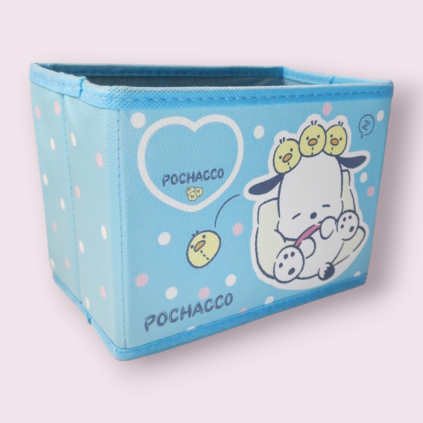 Pochacco Fabric Desktop Storage Box