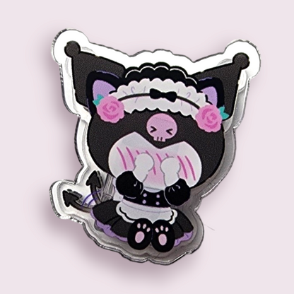 Kuromi Embarrassed Paper Clip