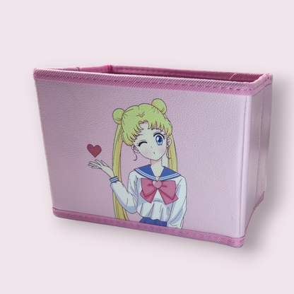 Sailor Moon Small Fabric Desktop Storage Box