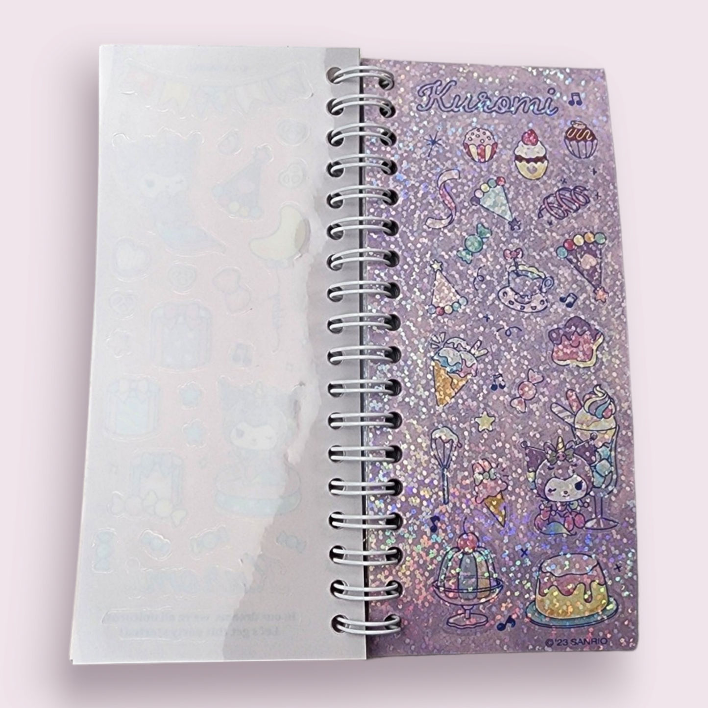 Kuromi Unicorn Sparkle Sticker Book