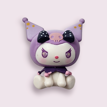 Kuromi & Baku Figure Set 2pc