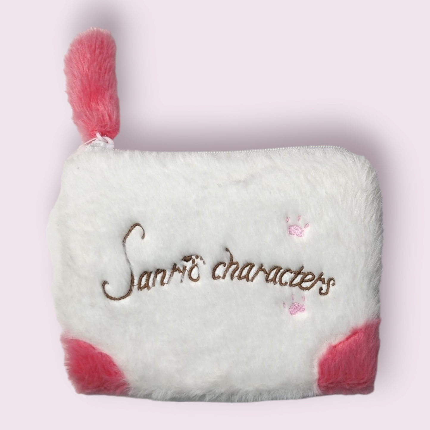 Cat Melody Fuzzy Keychain Purse