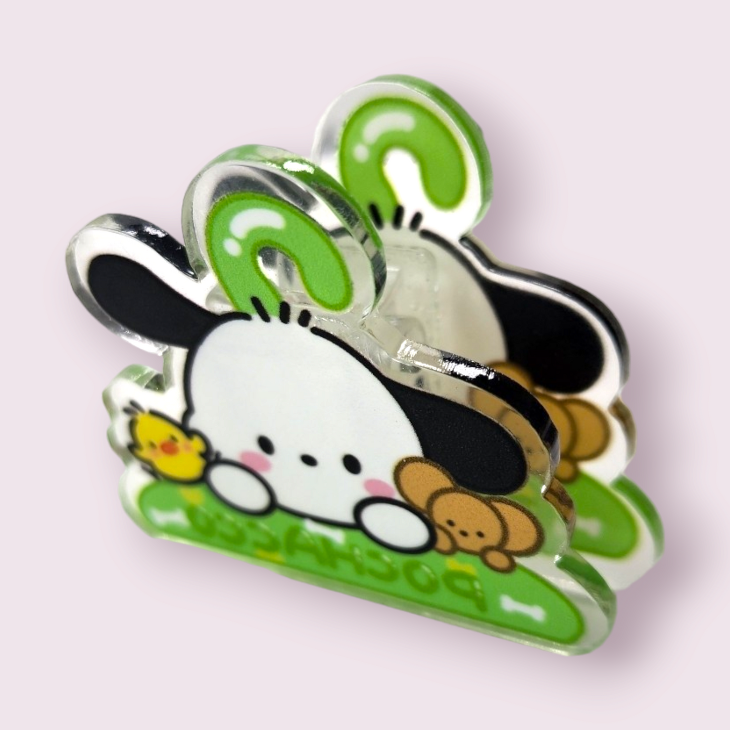 Pochacco Hanger Acrylic Paper Clip