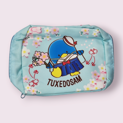 Tuxedo Sam Sakura Sanitary Zipper Pouch