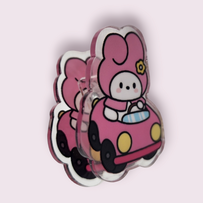 My Melody Retro Car Paper Clip