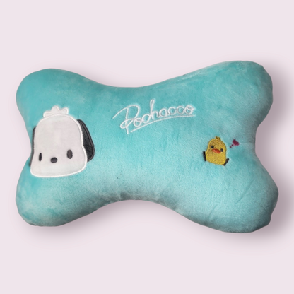 Pochacco Embroidered Car Seat Head Pillow