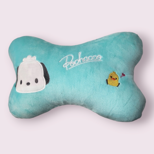 Pochacco Embroidered Car Seat Head Pillow