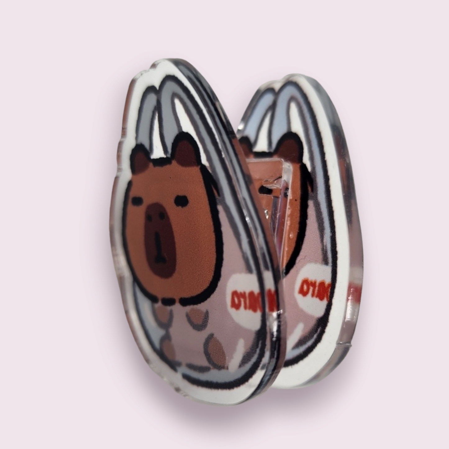 Capybara Plastic Bag-ybara Paper Clip