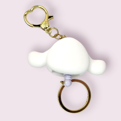 Cinnamoroll Badge Reel Keychain