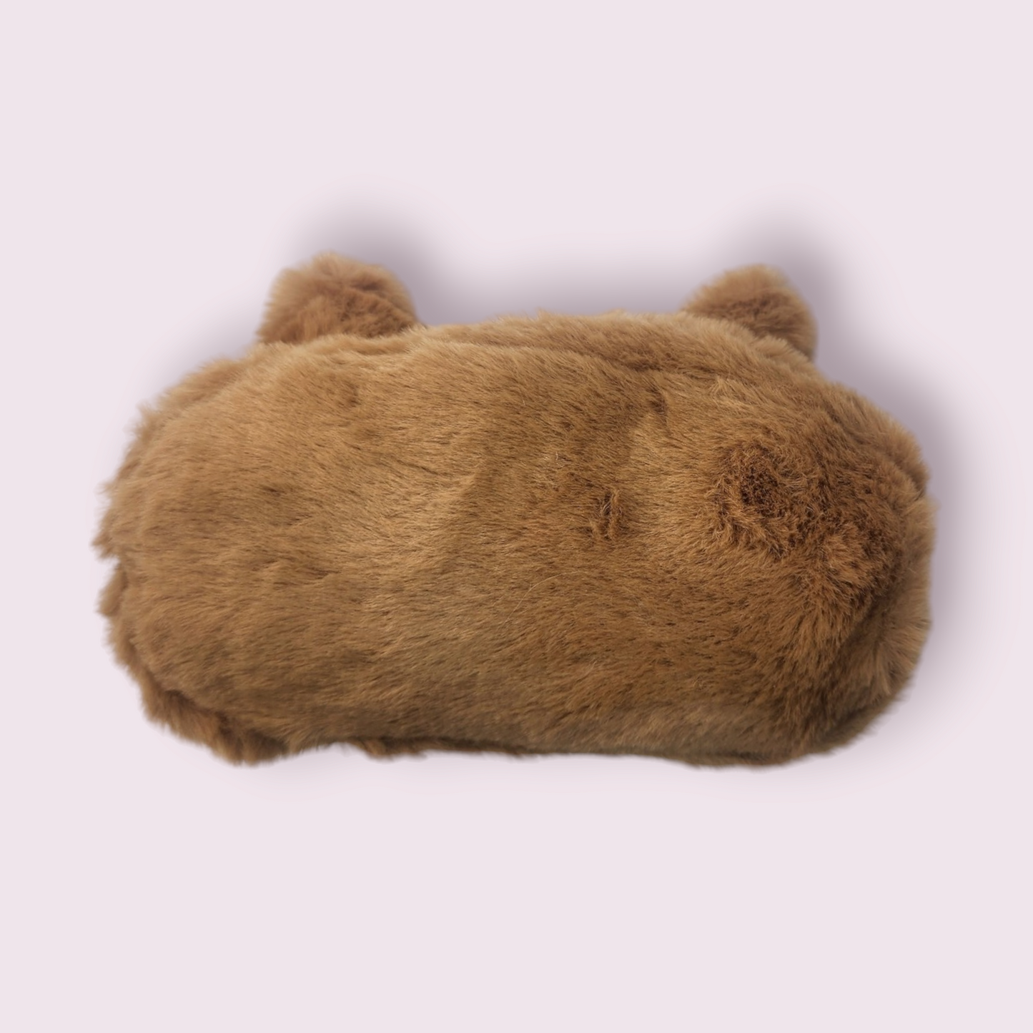 Capybara Soft Furry Pencil Bag