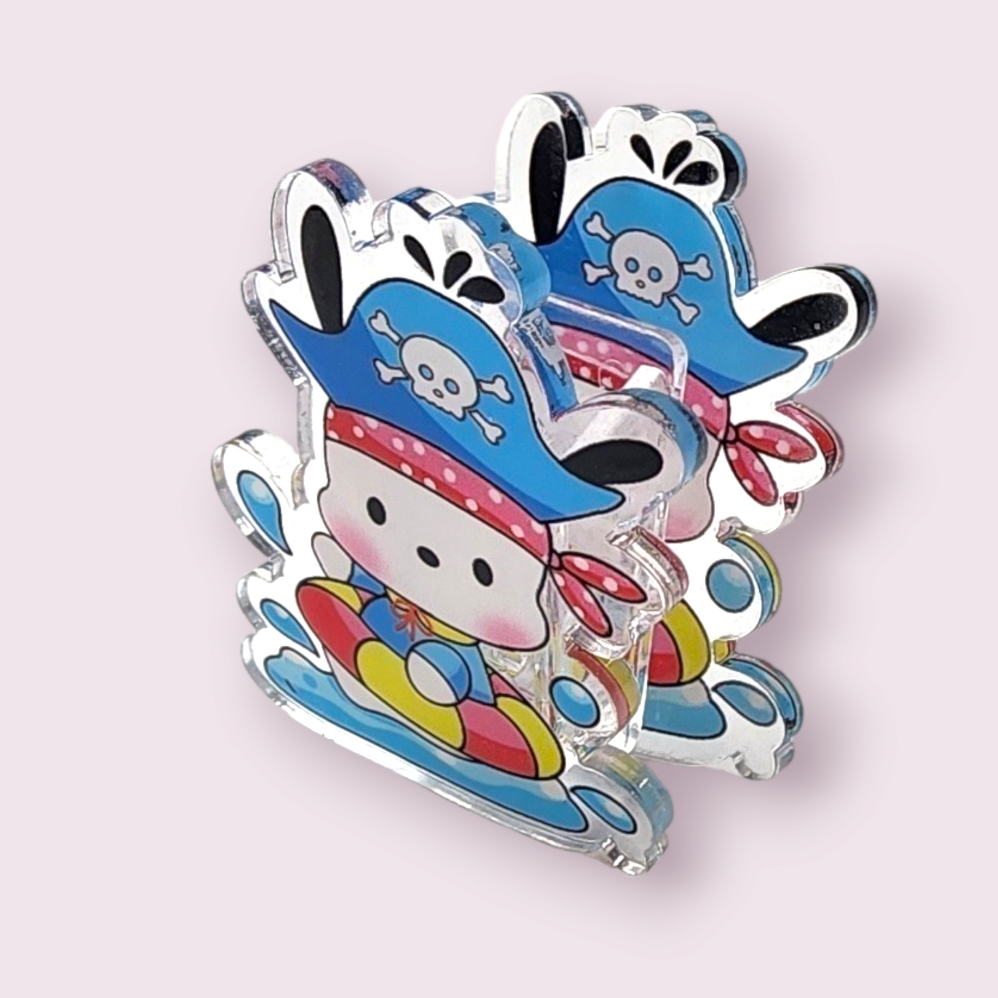 Pochacco Pirate Acrylic Paper Clip