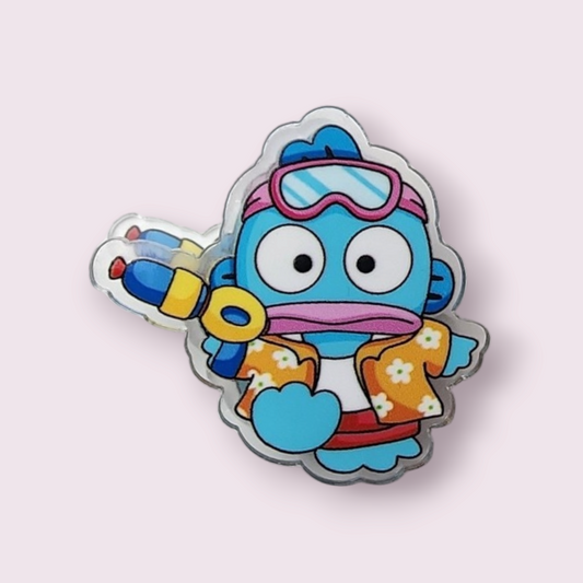 Fishman Hangyodon Watergun Paper Clip