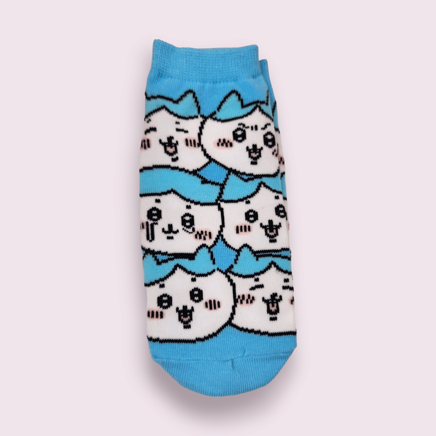 Cute Kawaii Blue Ankle Socks