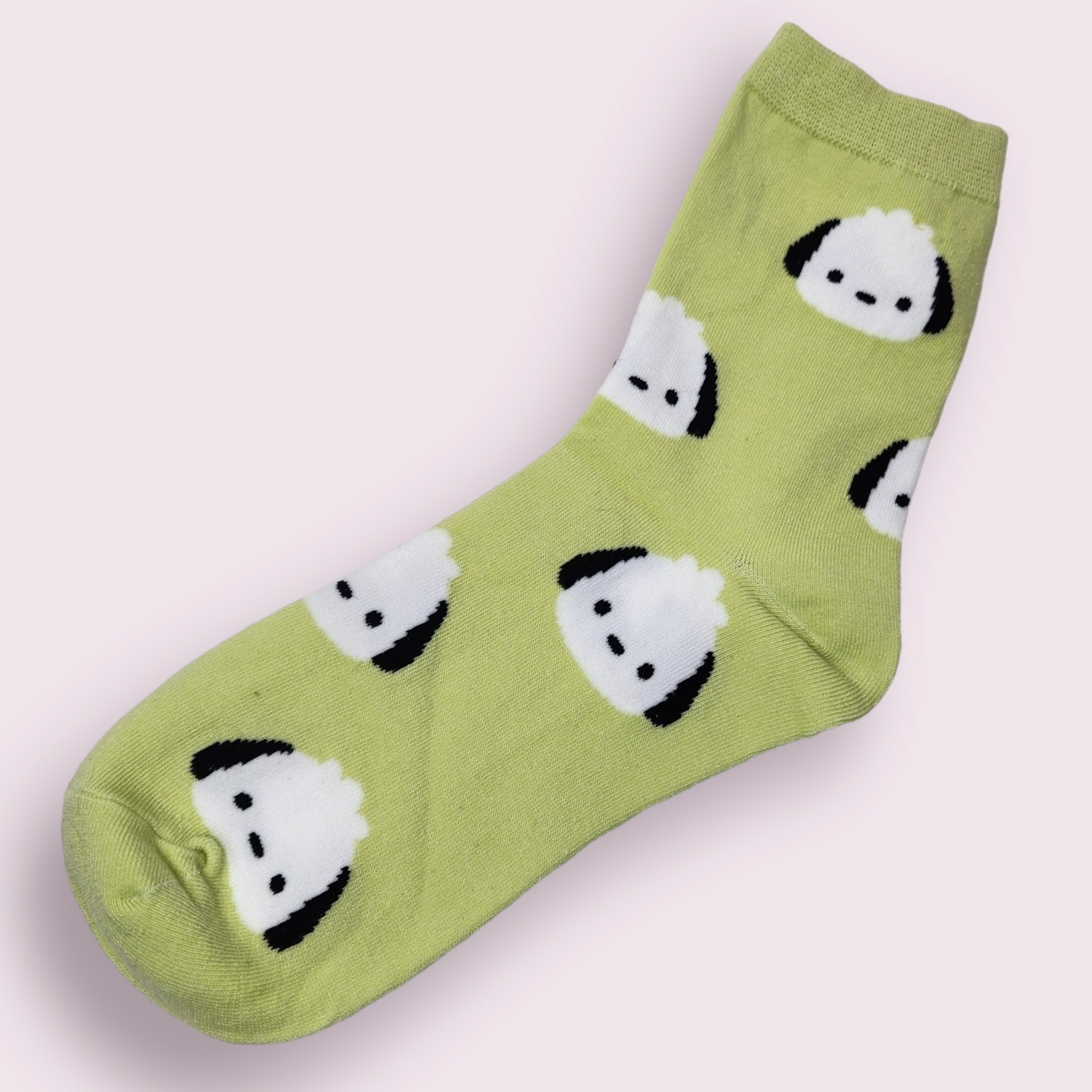 Pochacco Green Crew Socks