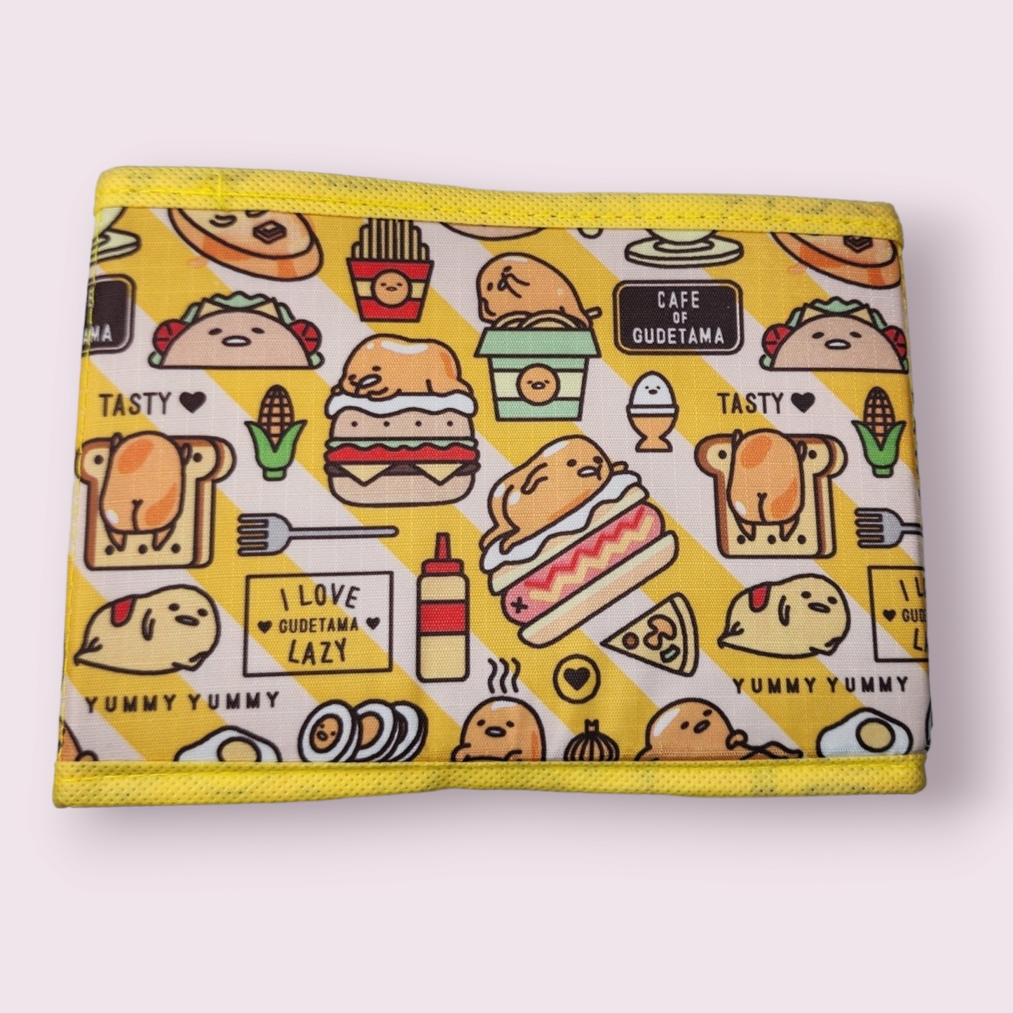 Gudetama Lazy Egg Foodie Small Fabric Desktop Storage Box