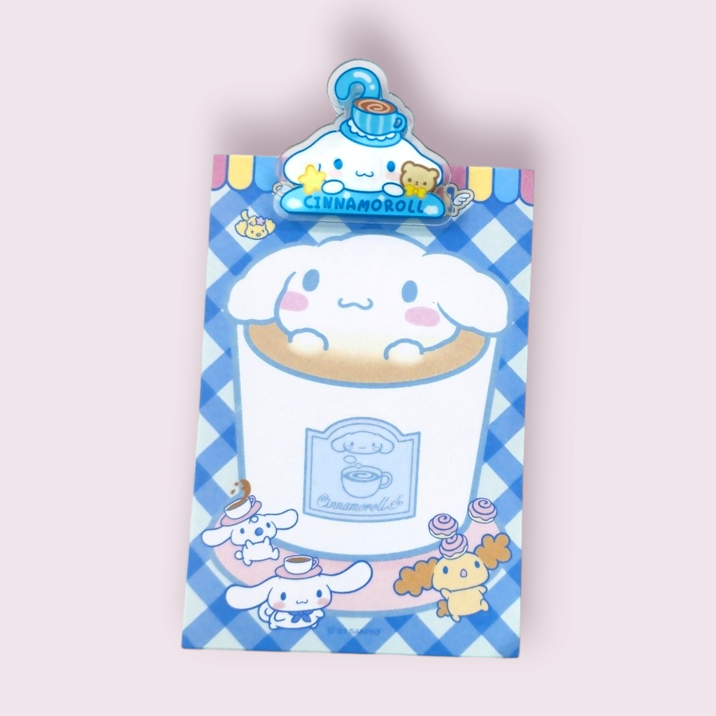 Cinnamoroll Notepad & Paperclip Bundle