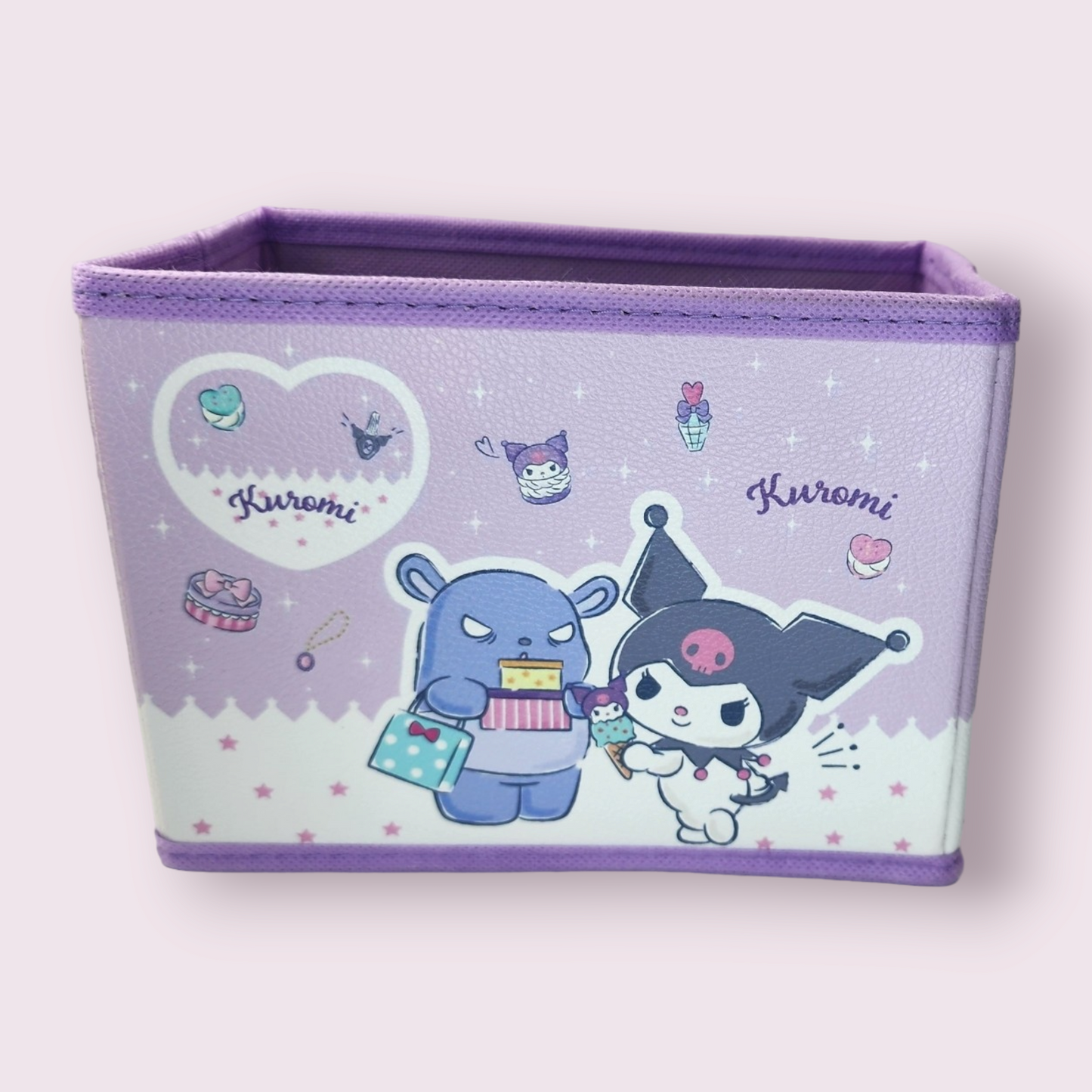 Kuromi Fabric Desktop Storage Box