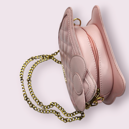 HK Rose Gold Face Purse