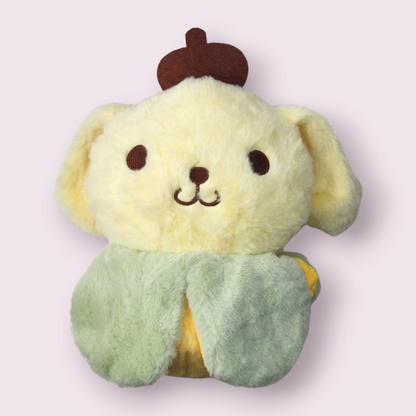 Banana Shaped Pompompurin Medium Plush