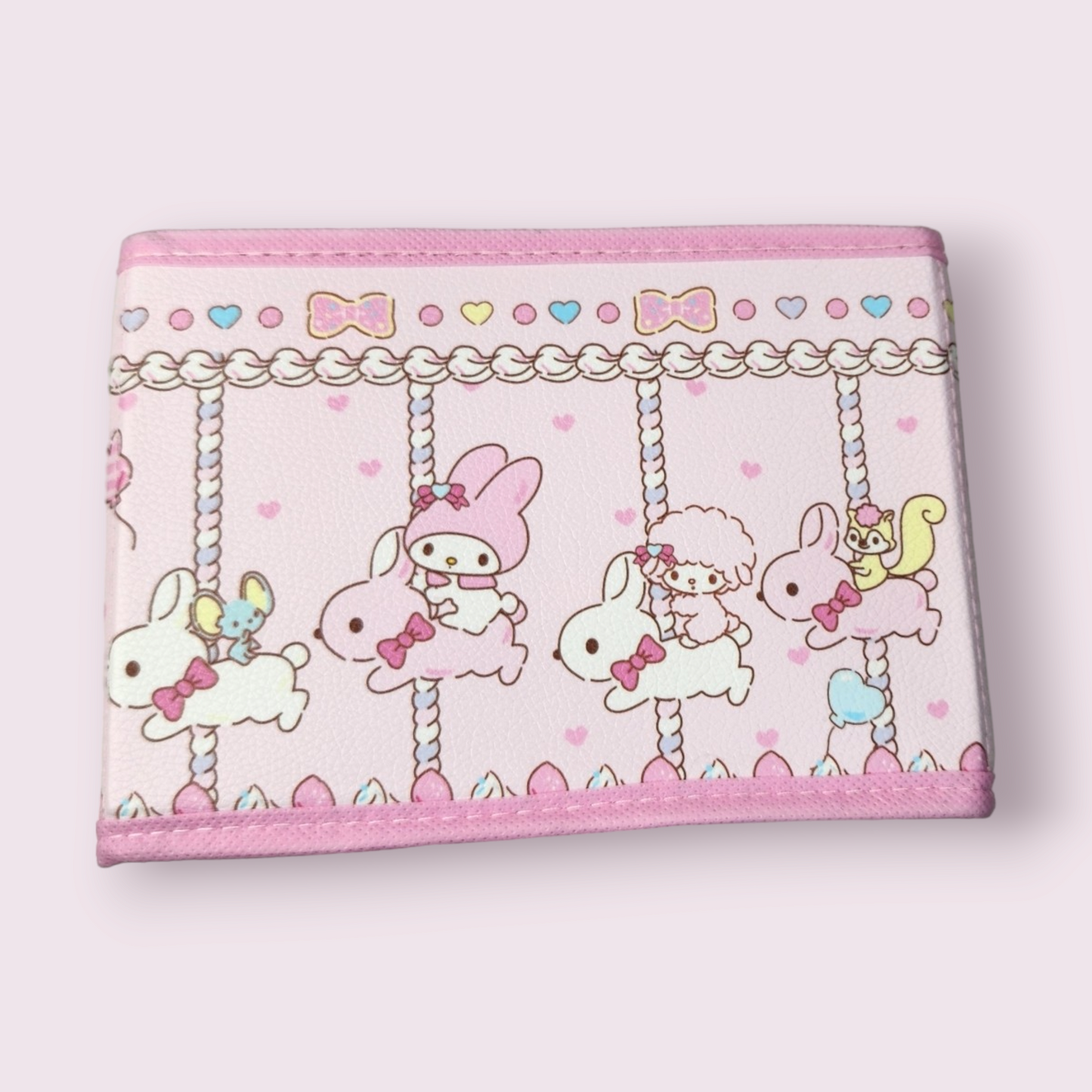 Melody Carousel Small Fabric Desktop Storage Box