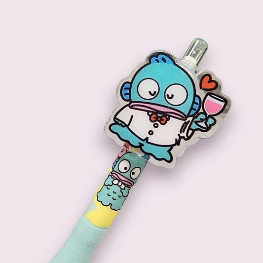 Hangyodon Fishman Chef Custom Acrylic Gel Pen