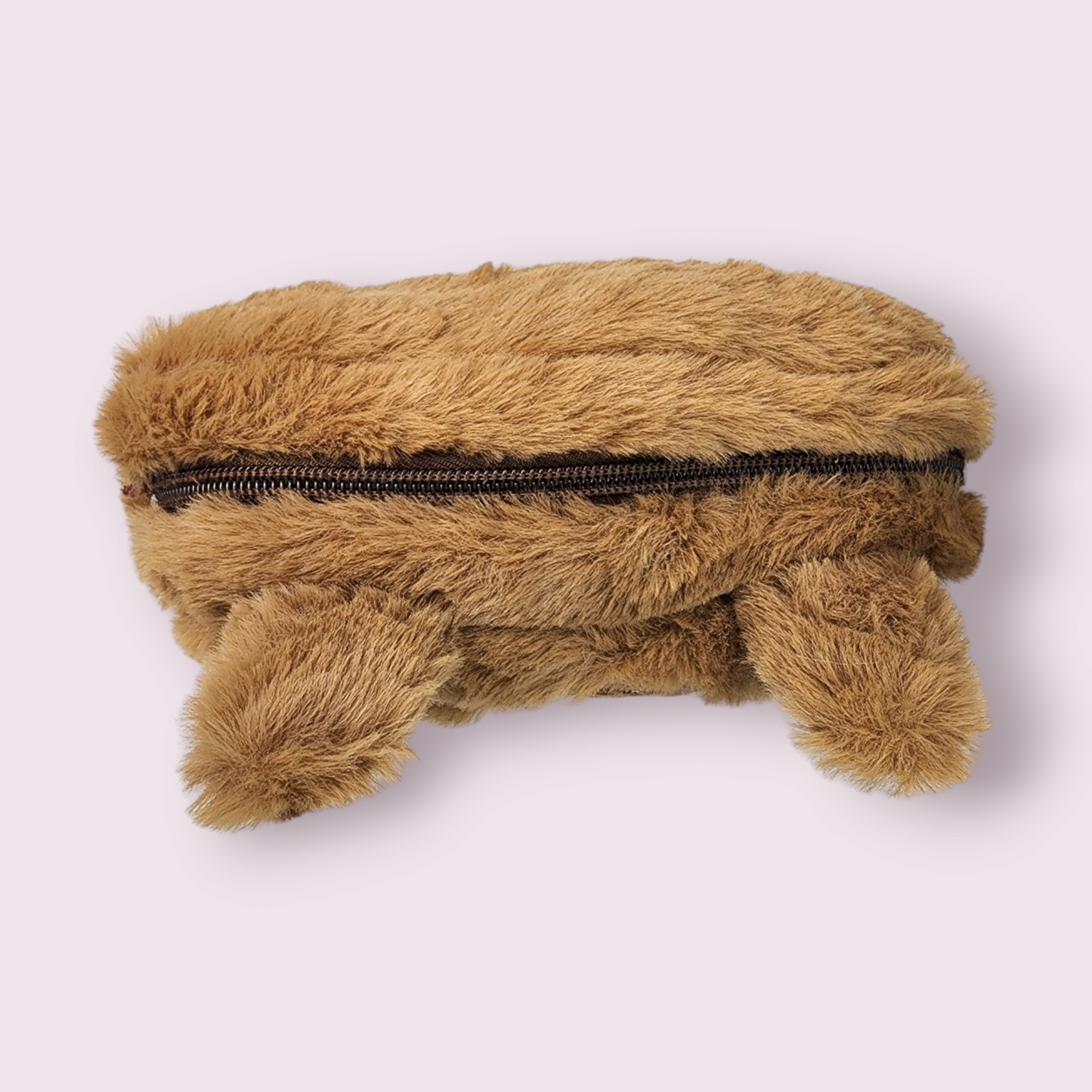 Capybara Soft Furry Pencil Bag