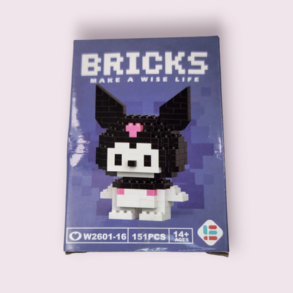 Kuromi Building Bricks