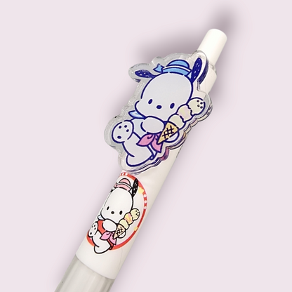 Pochacco Ice Cream Custom Acrylic Gel Pen