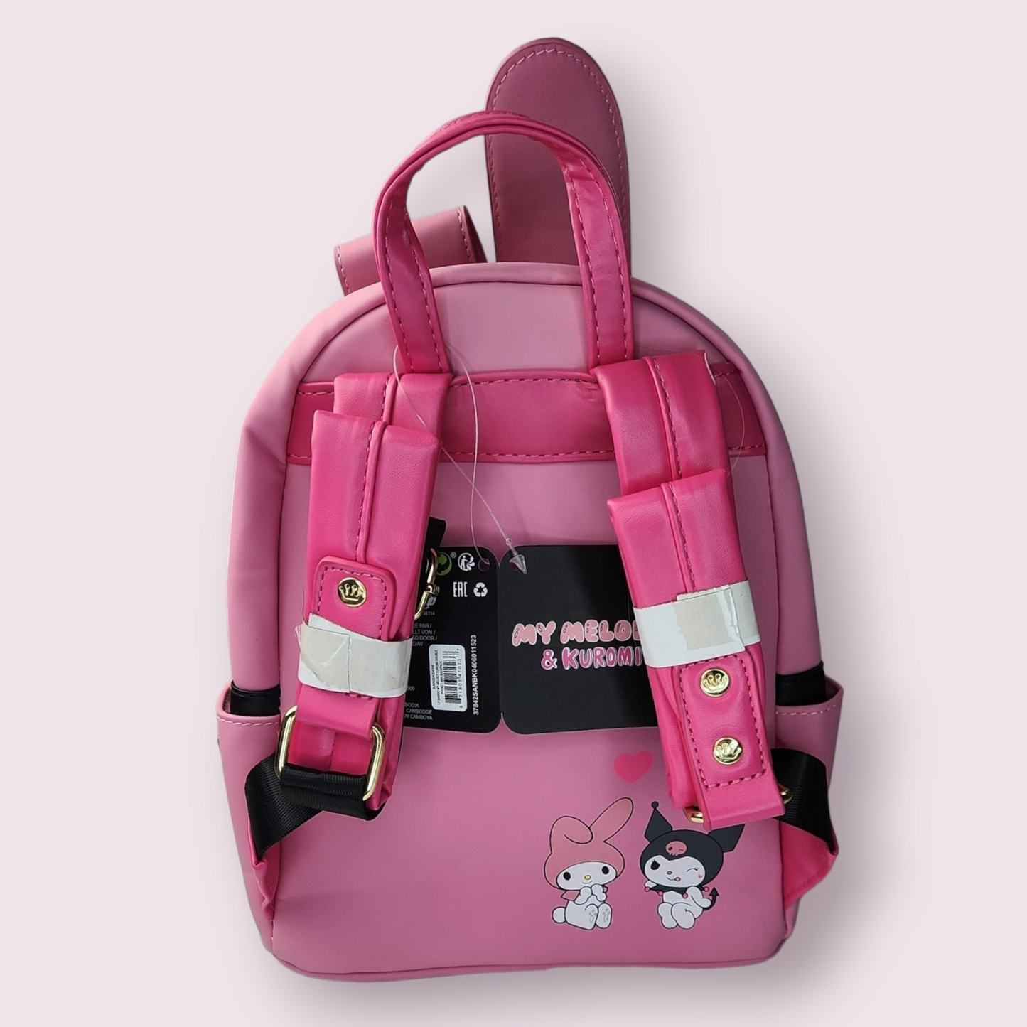 Loungefly My Melody & Kuromi Double Pocket High Quality Backpack Purse