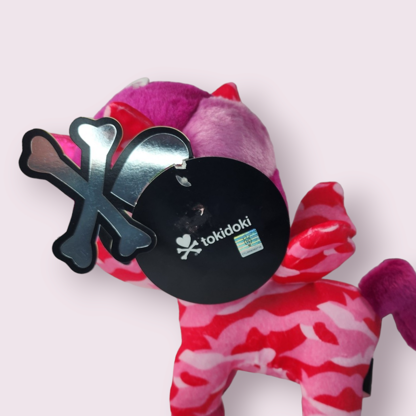 Toki Doki Pink GI Jane Pink Camouflage Plush