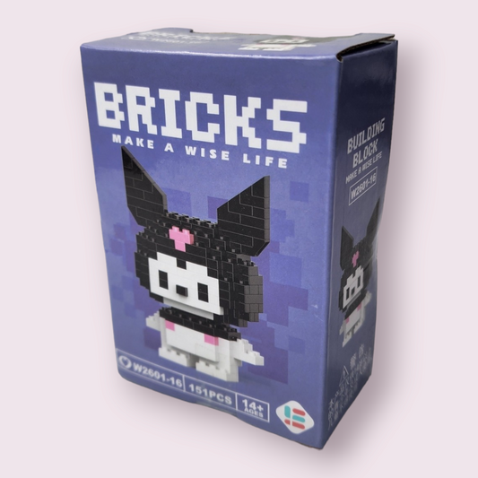 Kuromi Building Bricks