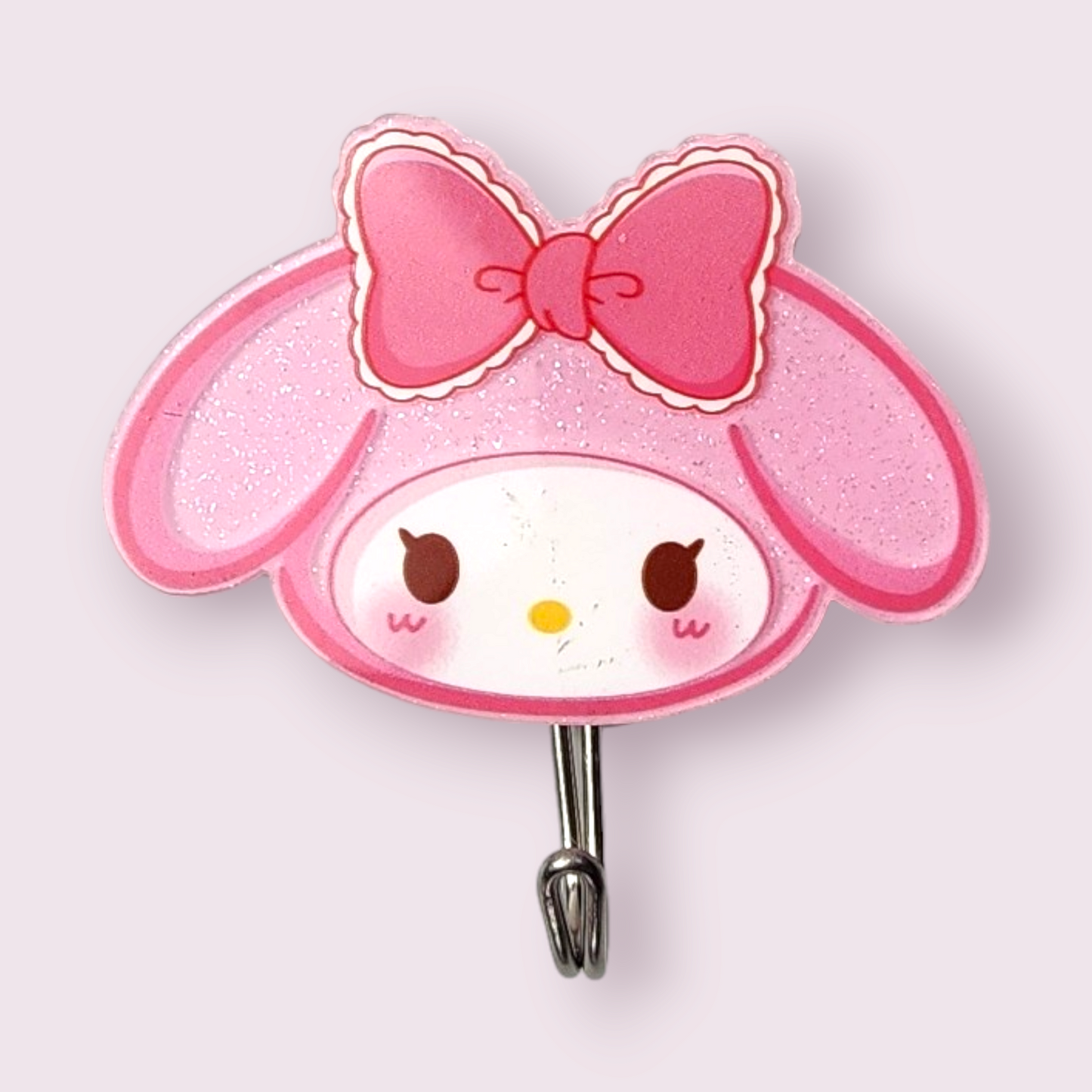 My Melody Glitter Acrylic Wall Hook