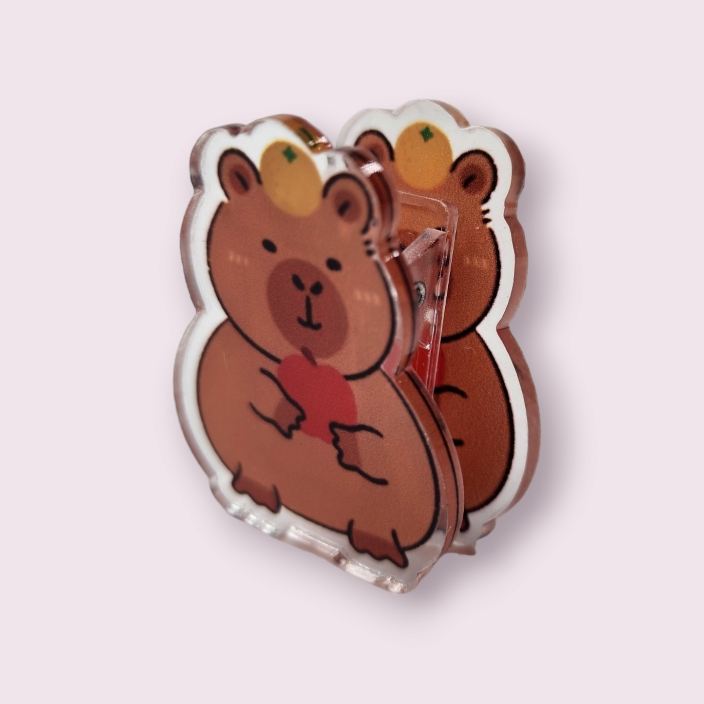 Capybara Fruit Paper Clip