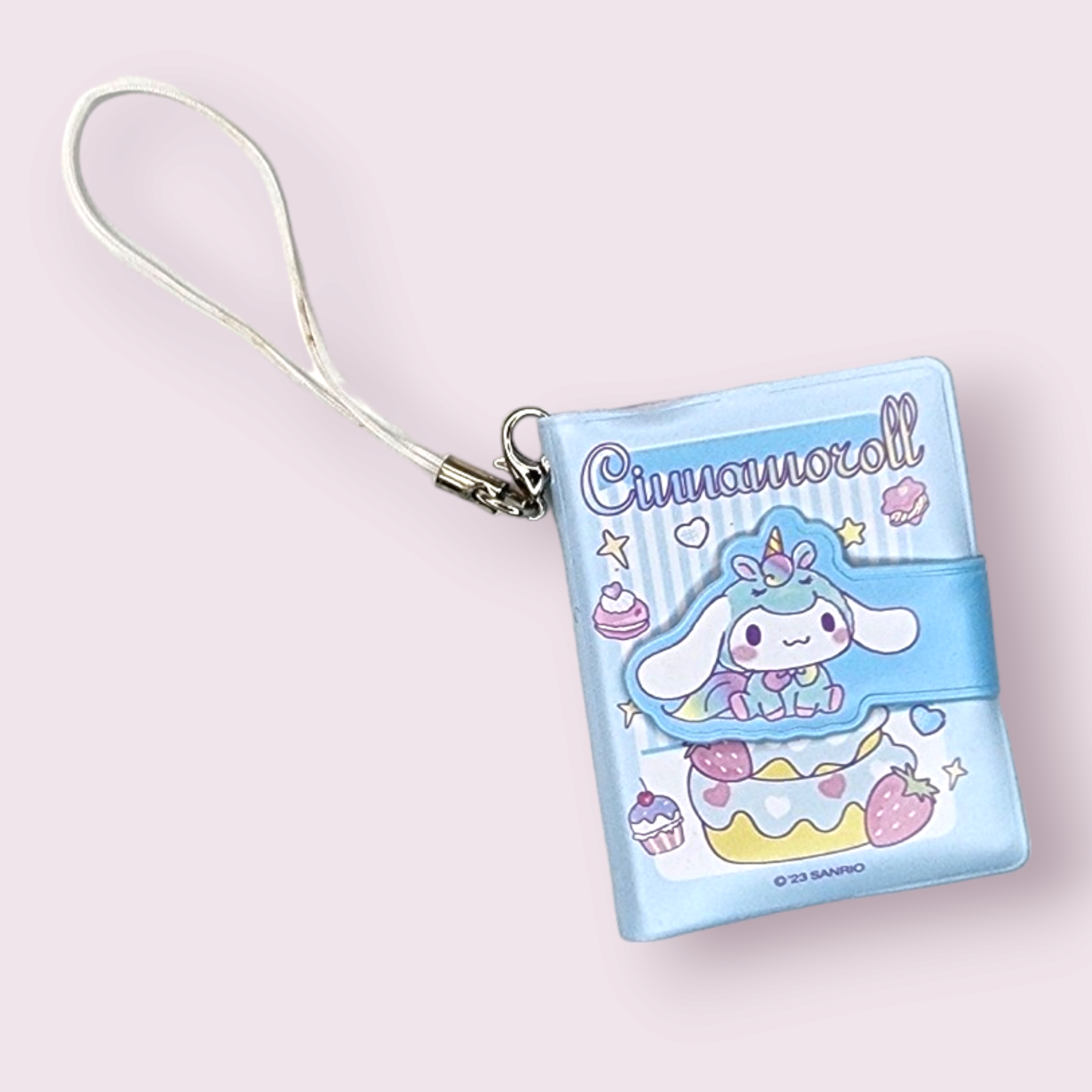 Cinnamoroll Unicorn Mini Keychain Notepad - Tailwind Treasures