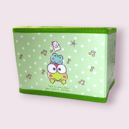 Keroppi Cute Small Fabric Desktop Storage Box