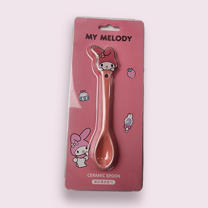 My Melody Pink Ceramic Spoon