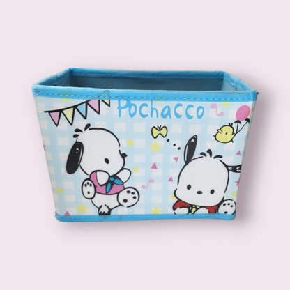 Pochacco Party Fabric Desktop Storage Box