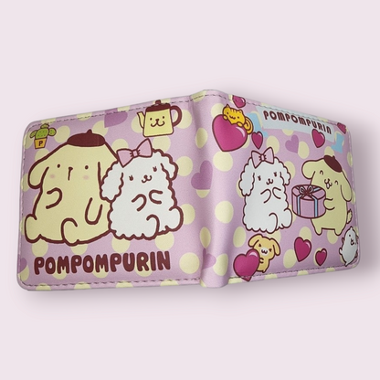 Cute Pompompurin Bi-Fold Wallet