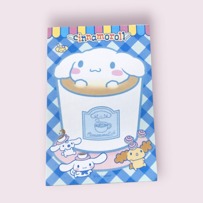 Cinnamoroll Notepad & Paperclip Bundle