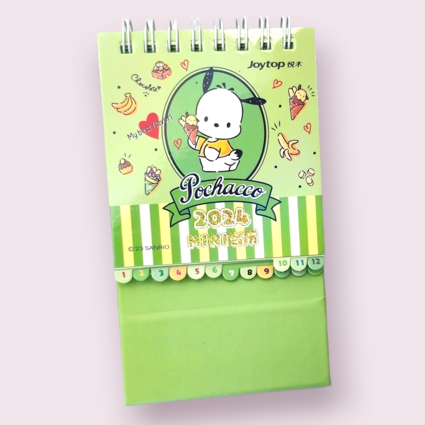 Pochacco Mini Spiral Calendar & To-Do List