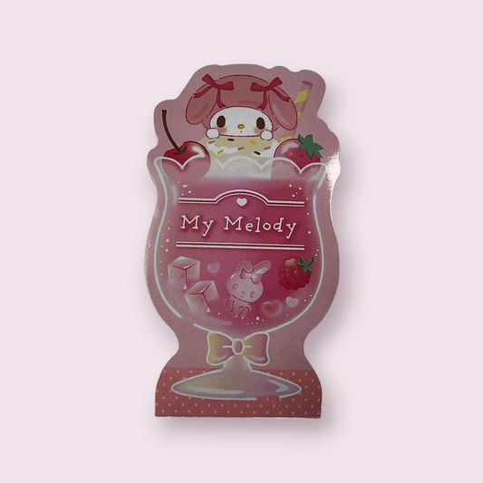 My Melody Soda Memo Note Pad