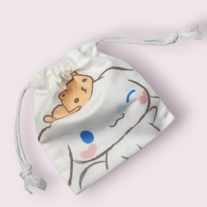 Small Cinnamoroll Soft Drawstring Bag