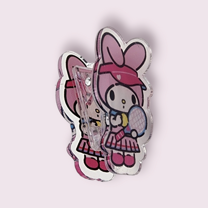 My Melody Tennis Paper Clip