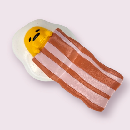 Gudetama Lazy Egg Bacon Blanket Mini Figure