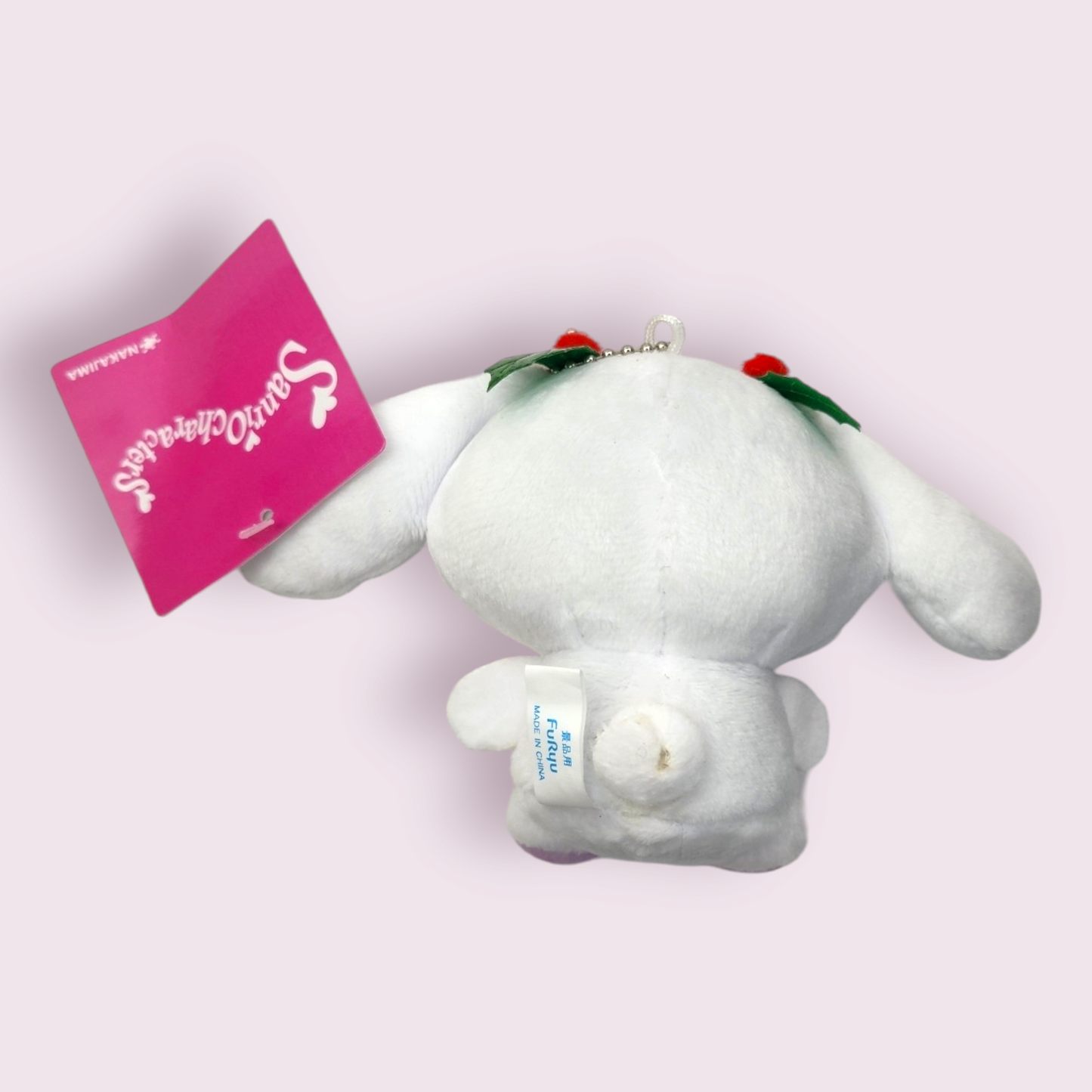 Cinnamoroll Holiday Plush Keychain